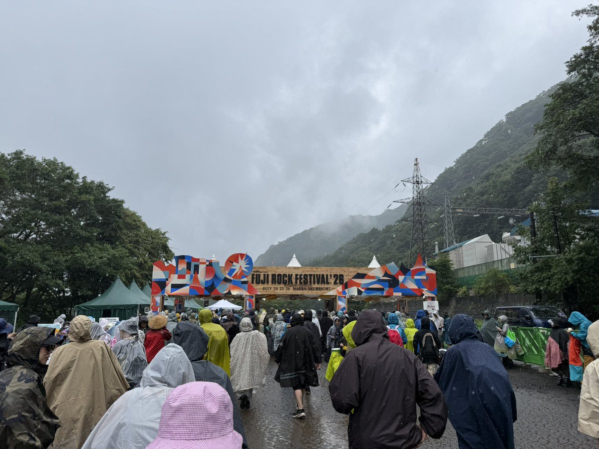 hinase_egg's tweet photo. フジロック2日目行ってきました https://t.co/3jtWLXpIa1