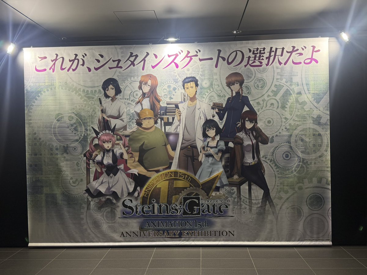 Voyagercrab's tweet photo. これがシュタインズゲートの選択か https://t.co/djT9QGX6Zi