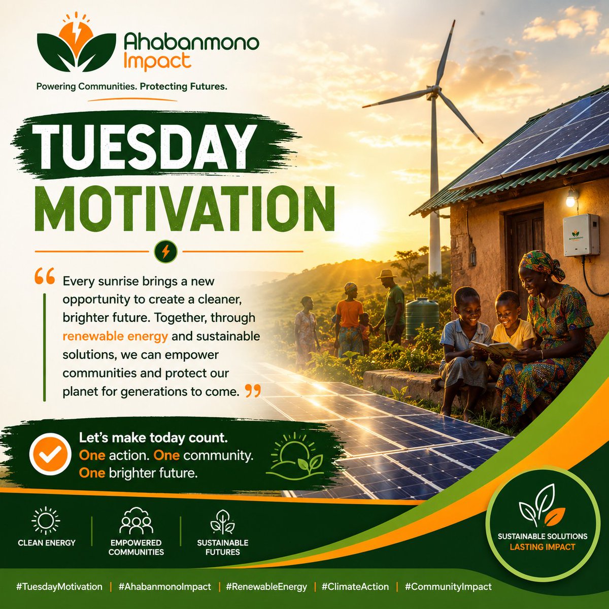 ahabanmonorg's tweet photo. Together, let's take meaningful steps toward a more sustainable tomorrow. 💚🌍 https://t.co/UWCCNw1Yjf