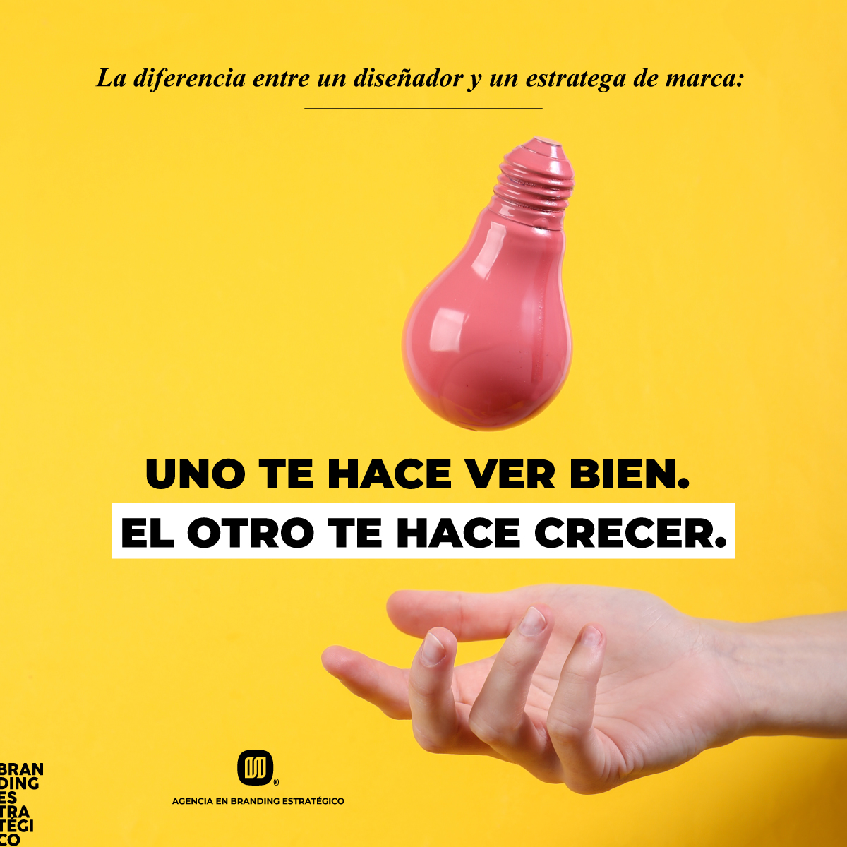 dimdemexico's tweet photo. Un diseñador te hace ver bien.

Un estratega de marca te hace crecer.

DIM de México. 26 años construyendo marcas que sí generan resultados. → https://t.co/baQlNhw2GY