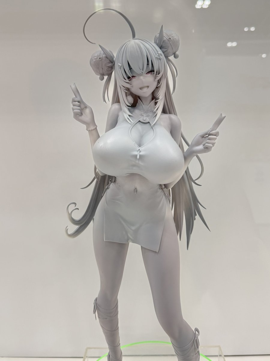 alphamax_figure's tweet photo. 【#WF2026S 展示】
イベント初お披露目となります
『Dちゃん（仮） illustrated by DISH』
原型です。鋭意進行中ですので、続報をお楽しみに...！
※版権元監修中

#DISH #アルファマックス https://t.co/GwzBiKFPro