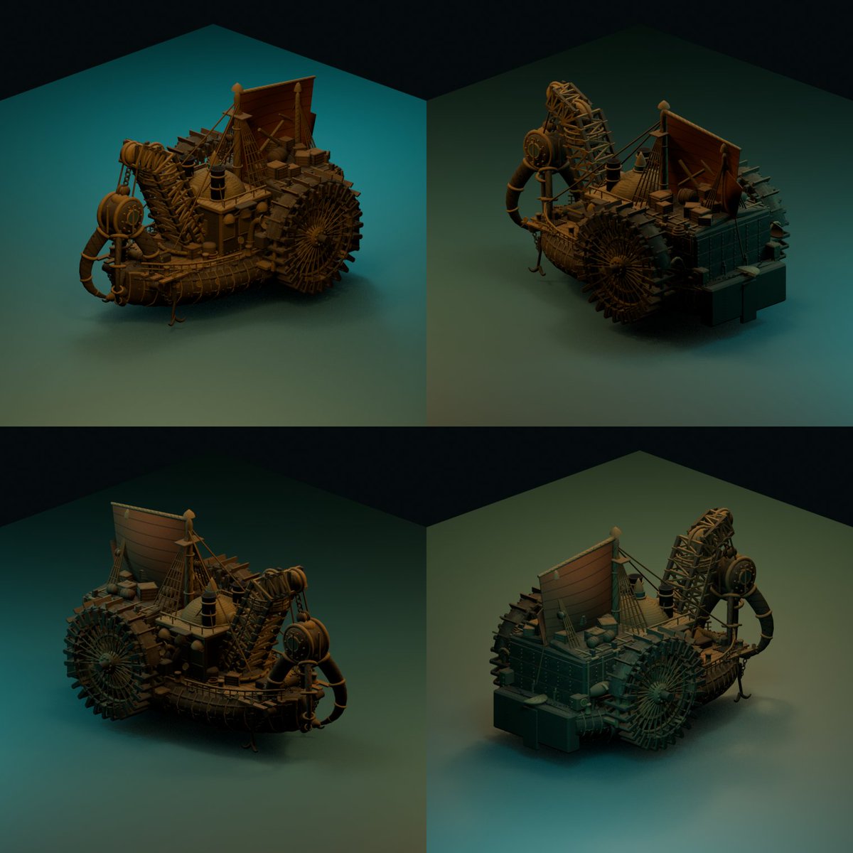 Agent_Town's tweet photo. We also let both of the models choose how many polygons they want to use. One used 250k while the other used 780k. Can you see the difference?
Are these much better? Let us know in the comments. https://t.co/DKeIL1UrHI