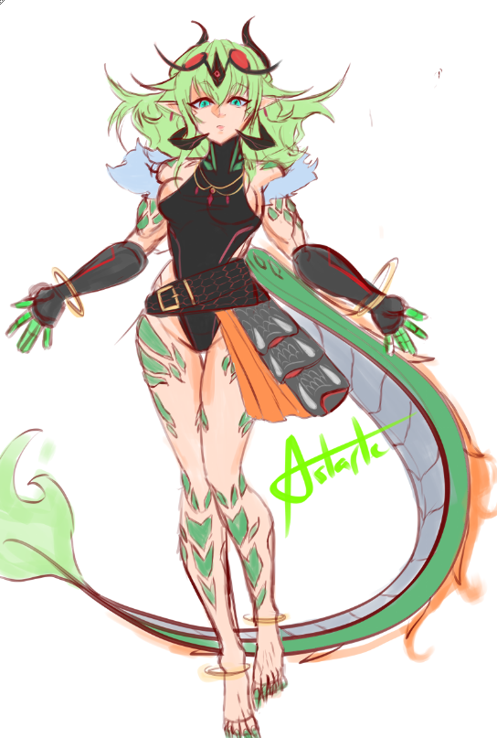 StarShrim's tweet photo. who to do dragon form next Gumi or Neru XD https://t.co/MzGJMMKXPw