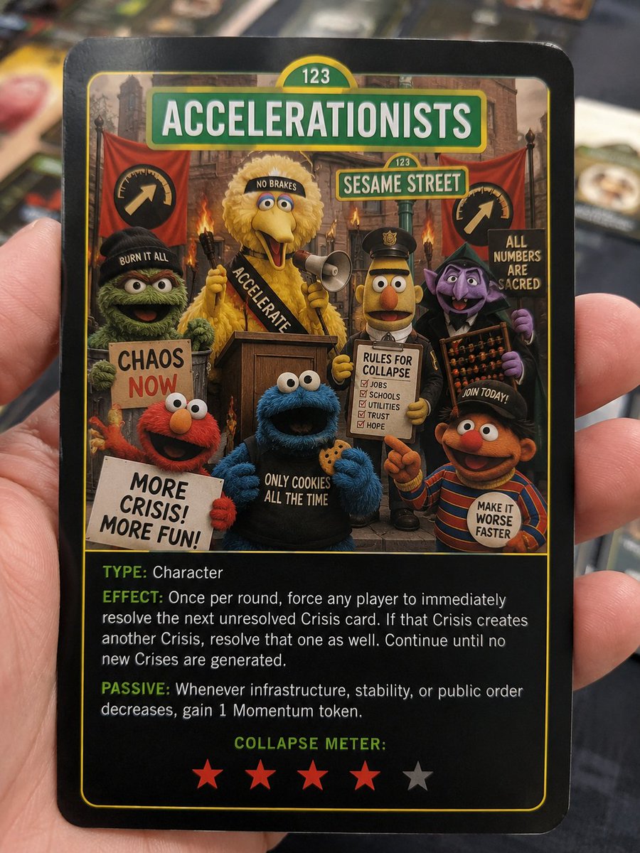 charliek038's tweet photo. #reposting these. 

Remember Nazi Elmo?

Societal Collapse: The Get-Together 🎲🎲 https://t.co/OoNWh2nfsC