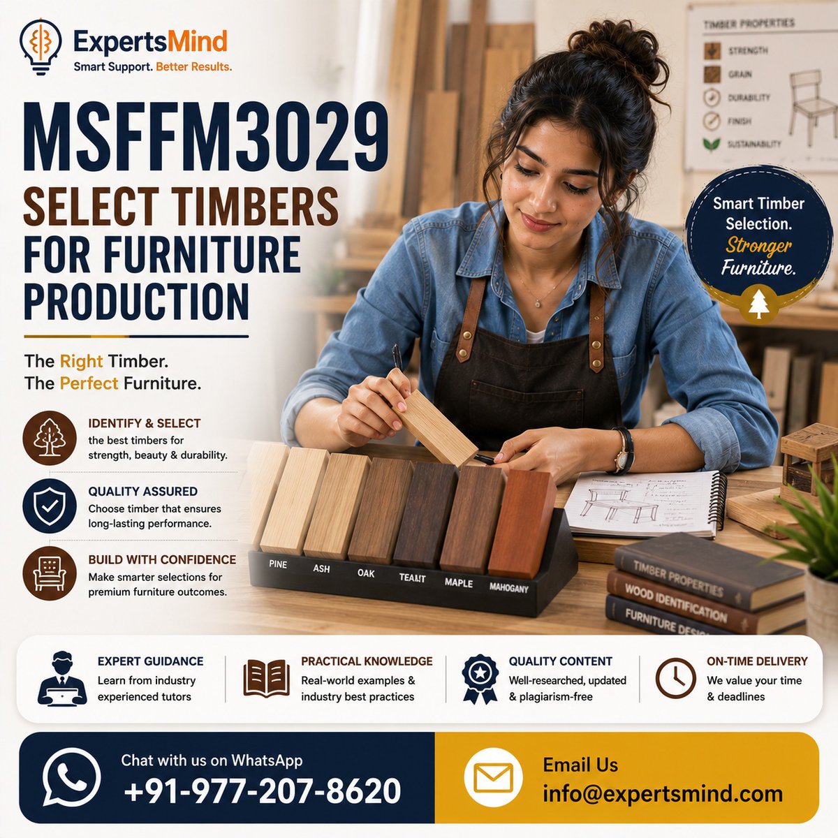 ShirleyNicole26's tweet photo. Our experts provide you expected Select timbers for furniture production assignment help of your assignments problem.
https://t.co/zi8W1eo4JX
#MSFFM3026 #MSFFM3027 #MSFFM3028 #MSFFM3029 #AssignmentHelp #AustralianVocationalEducationAndTrainingSystem #HemeworkHelp #StudentSupport https://t.co/F5zBBn45TS