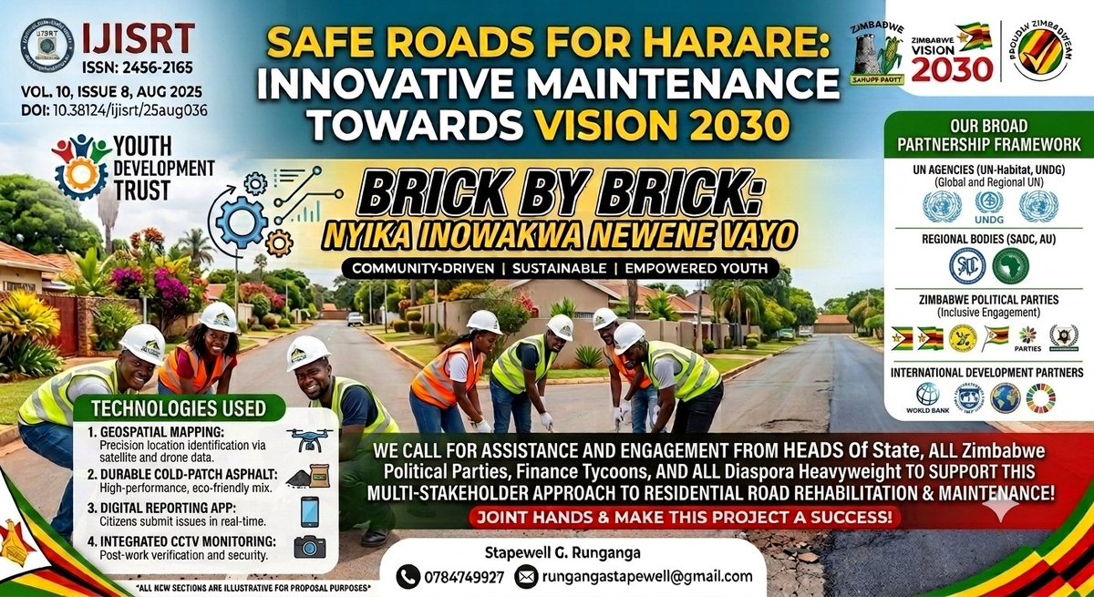 stapewell's tweet photo. @MoLGPWZim may you please look into this project . It is an international Journal Publication Proposal seek to develop of Community torwards the fulfilment of #Vision2030. https://t.co/gXdw9EtA9E