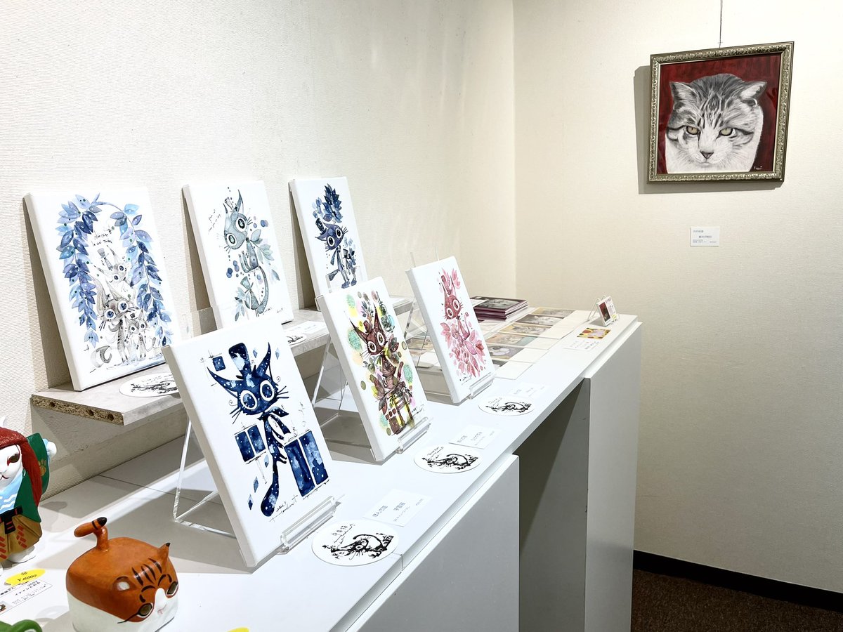 Gallery_Bian's tweet photo. 🐾 第11回 銀座の画廊で出逢うねこ 🐾
本日から始まります🐱🐈😺

【 参加作家 】（敬称略）
イナイシとおる　岩田佳織　宍戸邦彦
Takeshi shimura　竹内夕力子　沼尻正芳
ほんだ猫　はにおか ひさこ

【 会期 】
2026年 7月28日（火）～ 8月2日（日）
11:00～18:00
（最終日は16:00まで） https://t.co/1TvwyfJZS9