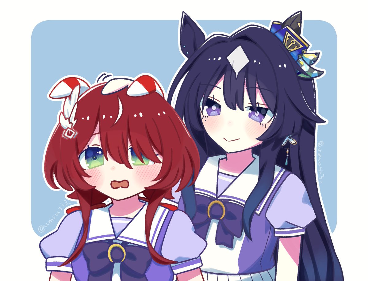 umiusi3_'s tweet photo. #ウマ娘 #ウインバリアシオン #ヴィルシーナ https://t.co/eCKBdLpgjQ