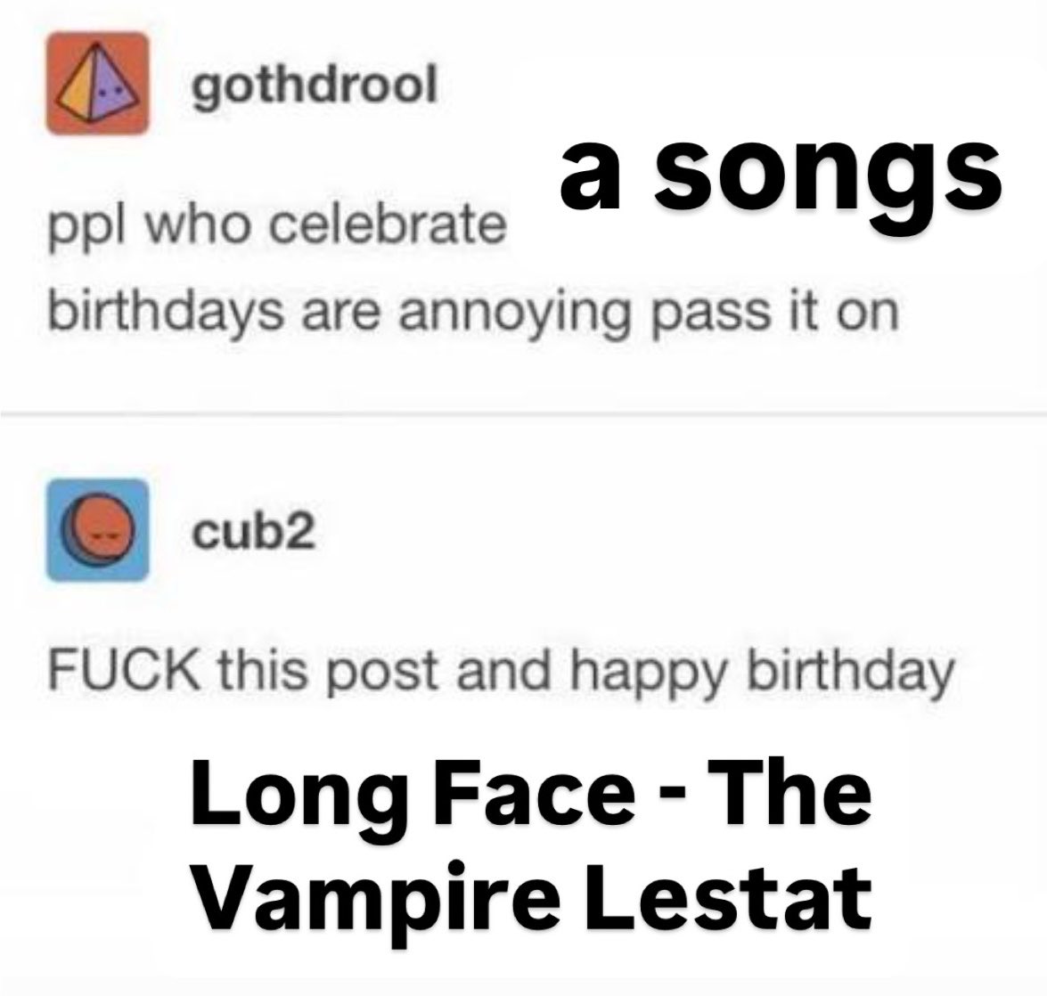 dupointedufag's tweet photo. 2 years ago lives were changed. happy birthday long face. #tvl https://t.co/JgObRkmFV7