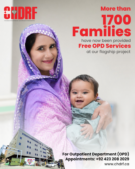 chdrfofficial's tweet photo. At the #OPD of our flagship project, 1,700+ children have been provided free services. Both pre-op &amp; post-op #ECHO are included. For appointments: +924232082029.
#OutpatientDepartment #Echocardiography
#CompassionandCareForLittleHeartbeats
#CHDRF #CHD #Charity
@captainmisbahpk https://t.co/ALpPh5sGT0