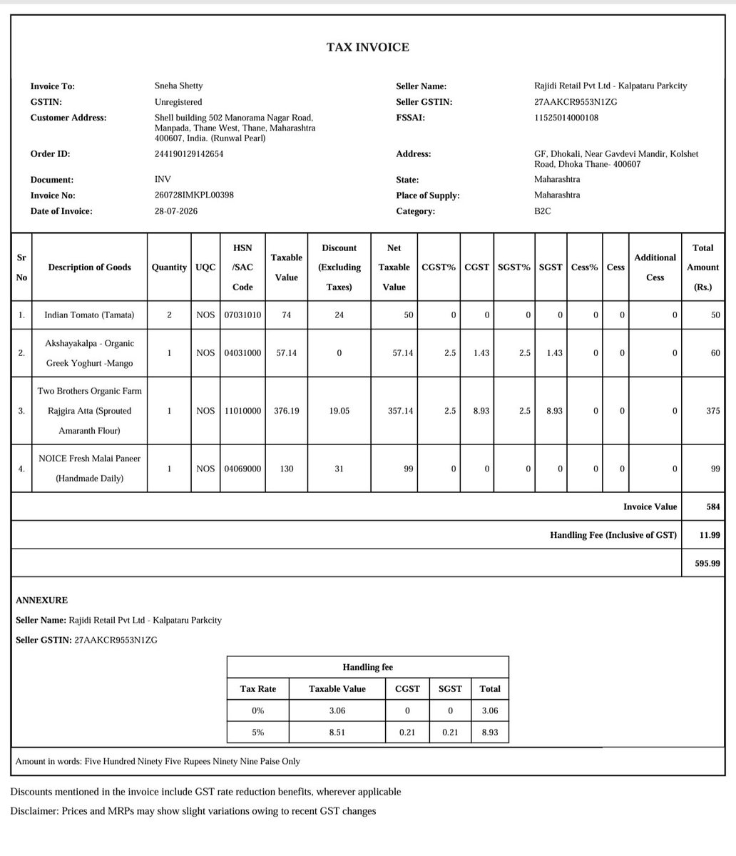 tejas2426's tweet photo. Dear Swiggy Team,

Today, we ordered yogurt from Swiggy Instamart for our two-and-a-half-year-old daughter, trusting swiggy and expecting to receive a fresh and healthy product.

To our shock, we discovered that the yogurt delivered to us had already expired. 
@Swiggy https://t.co/tbbJAVb2M0