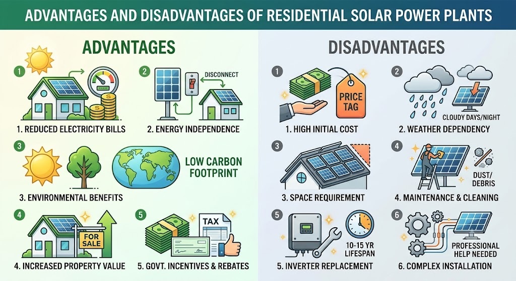 vipul_edu's tweet photo. Advantages and disadvantages of Residential solar power plants installation
https://t.co/4wAAjAbj4B
Explore the pros and cons of residential solar power plants to decide if going solar is worth it for your home. https://t.co/dVky5TUuV6