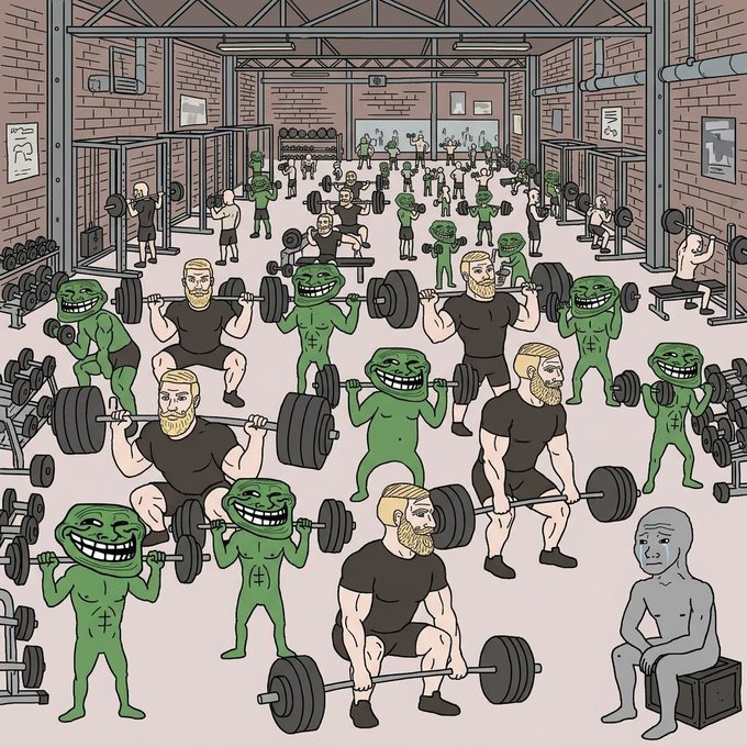 koichads's tweet photo. 1000 chads, 1000 trolls https://t.co/dFOl4fe30r