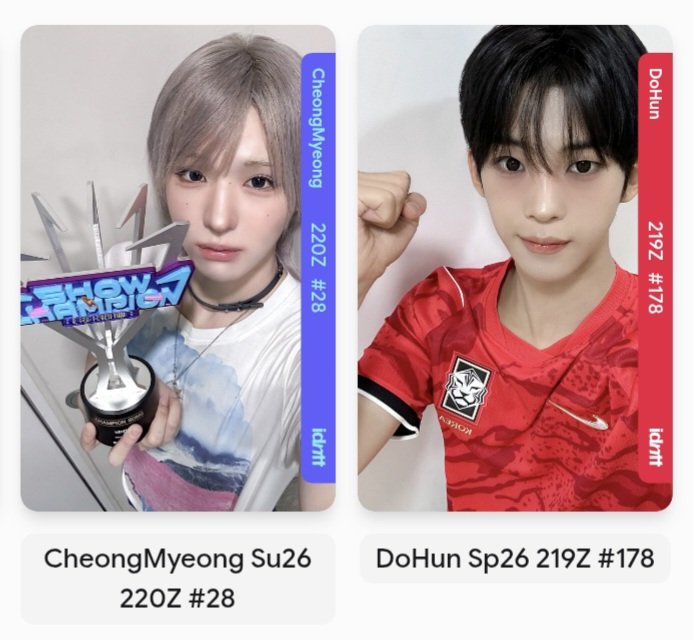 carminepink7's tweet photo. Objekt giveaway #10: idntt The Show Live Vote

- Like &amp; RT, reply your ID
- Vote for idntt in The Show Ep. 396 Live Vote on BIGC app at 6:05 PM–7 PM KST today (use my invitation code X5V4DVQR28 for free gems)
- Post your watermarked voting certificate (example from the pre-vote) https://t.co/ZGRbGZZNXW