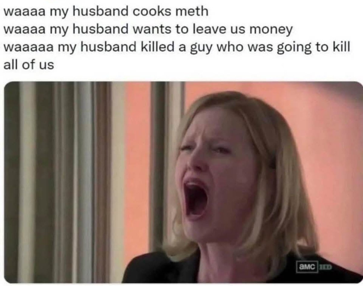 MomsPostingLs's tweet photo. The true villian in Breaking Bad https://t.co/YOAoMetHIK