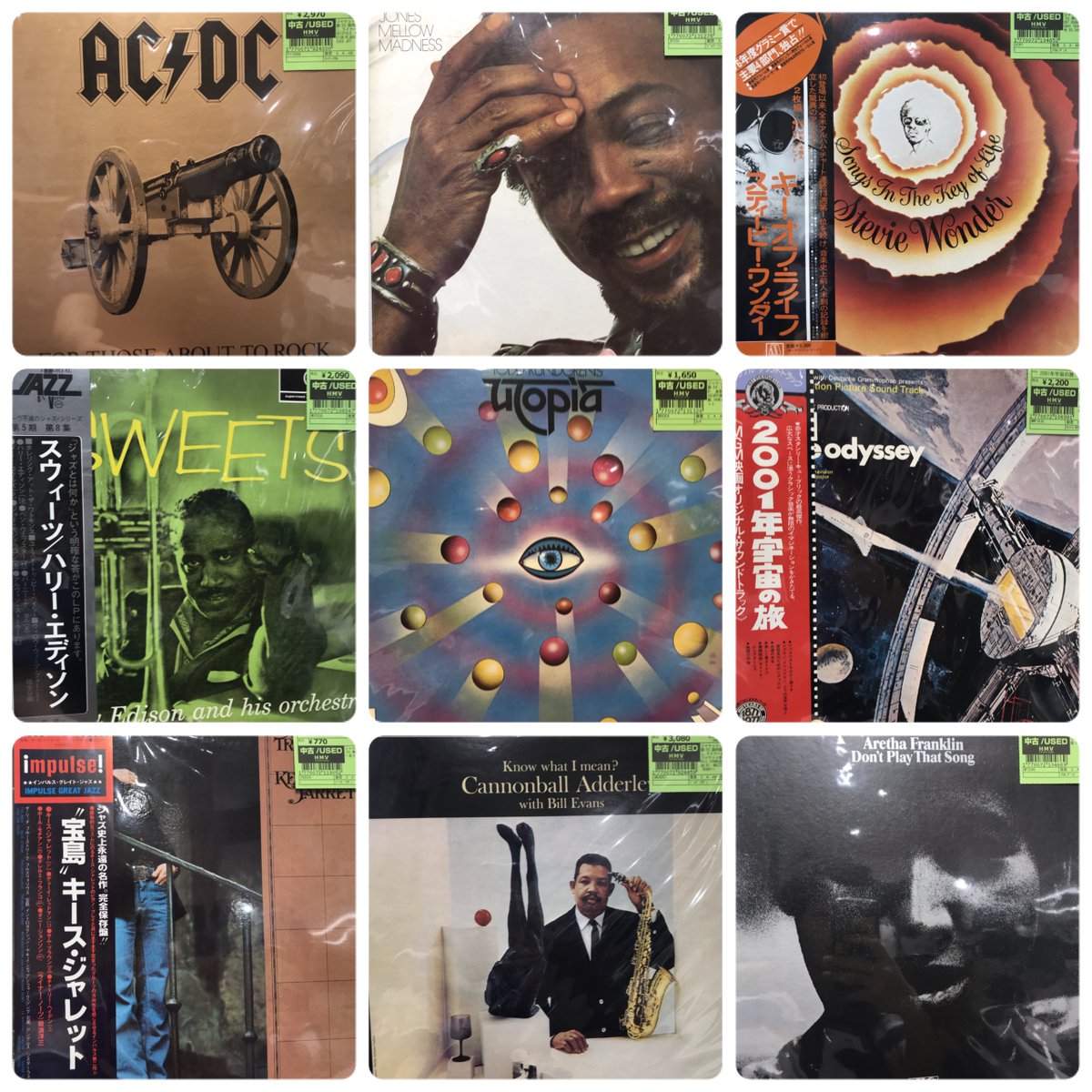 心斎橋】 7/28(火)新着レコード放出 本日は中古レコード約130枚を放出