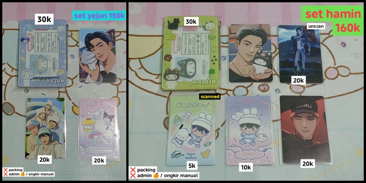 wintertrianglee's tweet photo. wts aab plave kakurenbo bday kit sg26 plbbuu caligo pt.2

Tidak ada harga = Tidak bisa satuan

❌ packing
❌ admin 🍊 / ongkir manual
✅ fullpay co / split
📍 jakarta

#warungplave #jajanplave https://t.co/jFiAwfijuy
