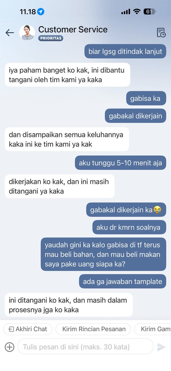 quinnevercry's tweet photo. bantu uppppp, shopee mau bangkrut hati2, jgn pakai shopee lagi gais😭😭 gada solusi jawaban tamplate @ShopeeID https://t.co/k2Gqzhqdhm
