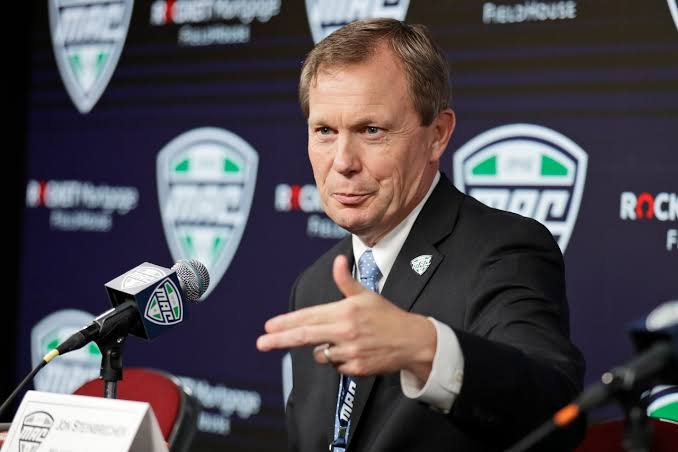 10YearsAgoCFB's tweet photo. MAC commissioner Jon Steinbrecher says satellite camps need limits, adding to the offseason debate over their use. The NCAA reversed a proposed ban in April, leaving the camps in place for now. https://t.co/c1ysOQBAKw