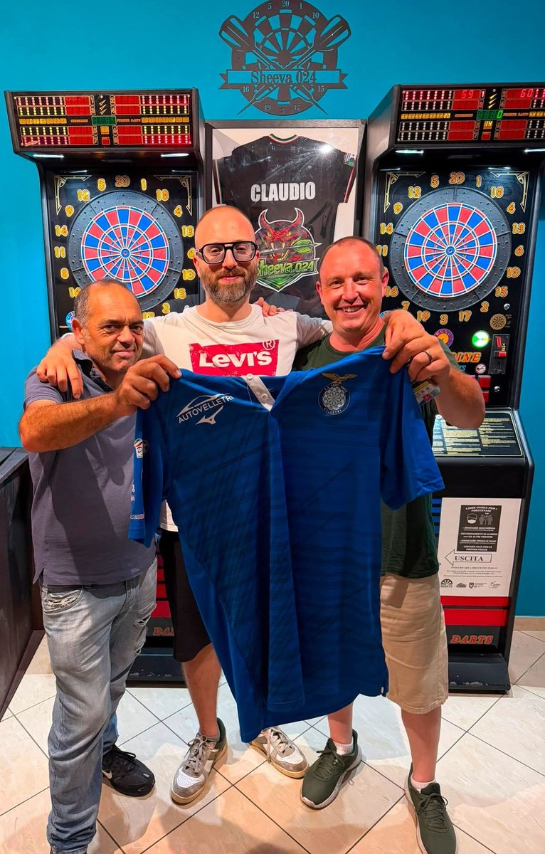 SSLazioOrg's tweet photo. La #SSLazioDarts #Velletri vince la sua ultima gara del Girone di qualificazione di Summer Cup 2026 battendo i Campioni Provinciali in carica dei Viperas col punteggio di 8-5. 🤍🩵🎯Con il 2°posto nel girone sono qualificati alla finale nazionale di Caorle 18-20 settembre✅ https://t.co/yfh9rpzlfj