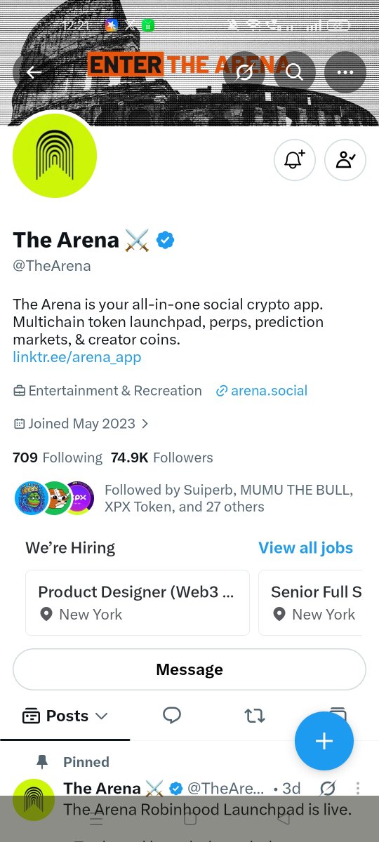 Chris_P_Bahive's tweet photo. @robinhooddailys @TheArena @vivi9122 @_Ggs90
#TheArena https://t.co/YcU4AlFv6M