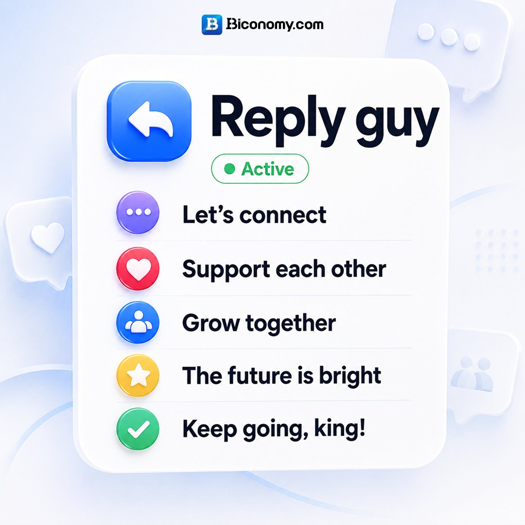 BiconomyCom's tweet photo. Reply guy or community builder? 👀

In crypto, every connection matters.

💬 Start a conversation
❤️ Support each other
🚀 Grow together

What kind of community member are you? 👇

#BiconomyCom #Web3 #CryptoCommunity https://t.co/FAfwHjYhju