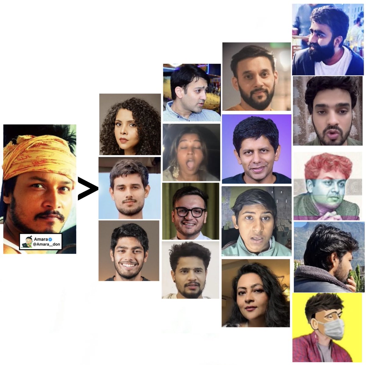 Amara__Don's tweet photo. Entire X, only Ajeet Bharti speaks the harsh truth. The rest are just slaves of political parties. https://t.co/A2HgBestbL