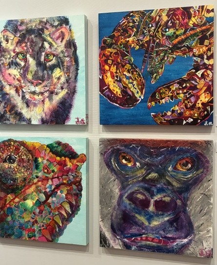 IYASHInoMORI_A's tweet photo. 『石村嘉成展』に行ってきました！
素晴らしい絵と版画に魅了されました。

 #石村嘉成展 
 #愛媛県美術館 https://t.co/npBCMMZMs2