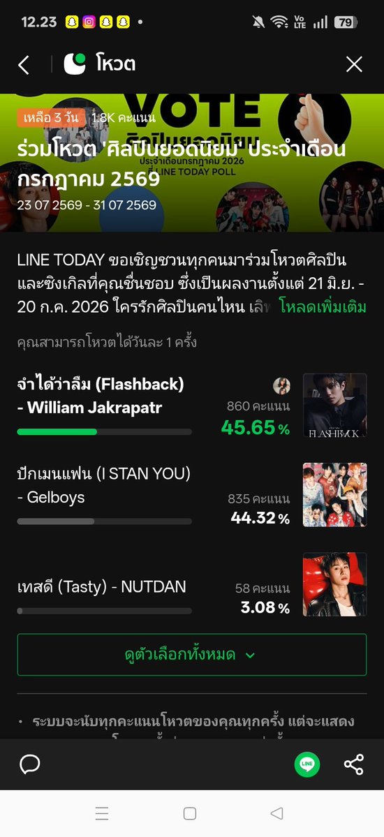 jaykrapatr's tweet photo. guys jangan lupa voting flashback william ya disini https://t.co/ABE2Uox6CE

caranya
1. klik linknya
2. pilih flashback william
3. scroll kebawah sampe mentok dan klik tombol hijau
and you're done!

1 akun = 1 vote per hari
voting sampe 31 juli 

#williamjkp
#FlashbackWilliamjkp https://t.co/GtaZAck33s