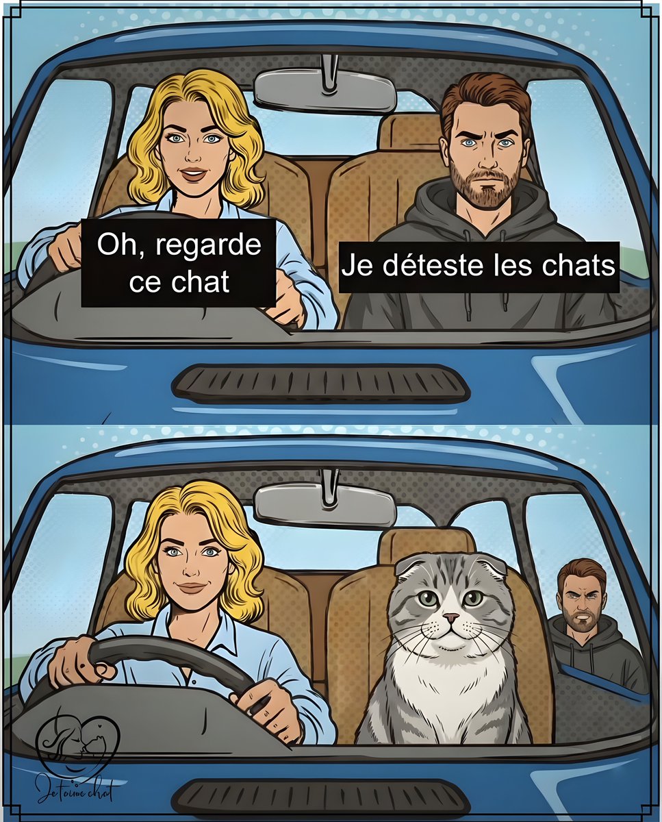 jtmchat's tweet photo. Rejoins la famille Je t'aime Chat ๐พ ๐ @jtmchat |
........#ChatsDeFrance #VieDeChat #AmourDeChat #ChatDuJour #Ronron #ChatLovers #UniversDesChats https://t.co/n0L5axboqV