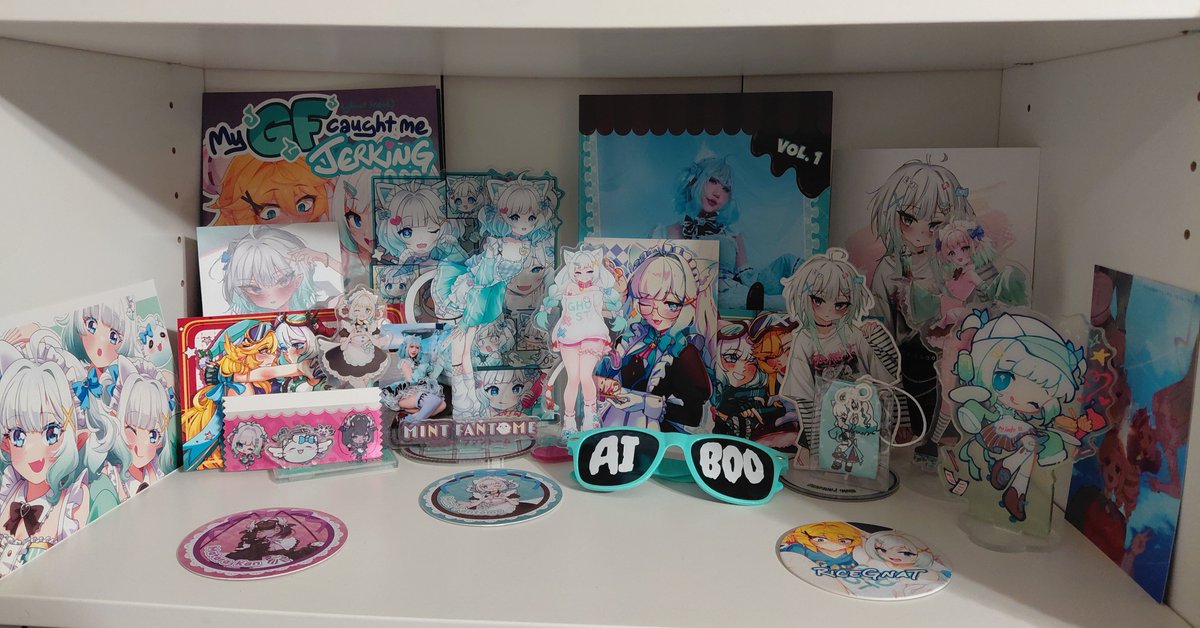 TomatoTrot's tweet photo. After offkai I finally got to start my mint shelf!
#ミント心霊写真 https://t.co/1lETOIZbX7