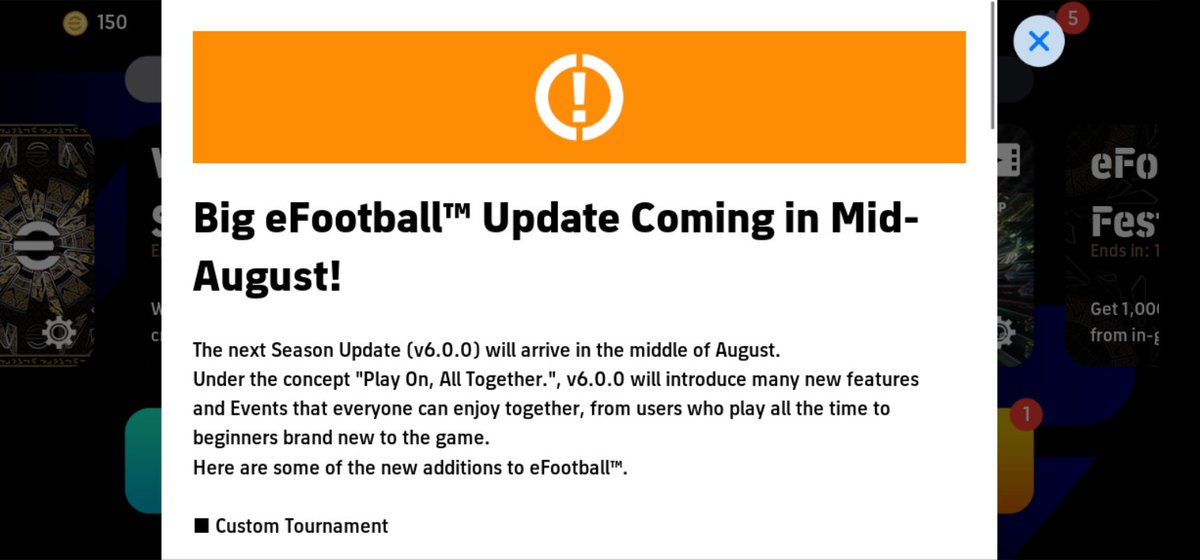 _Tetsuxyz's tweet photo. eFootball 27 coming mid August.... 

I hope it's not mid 🌚 https://t.co/fBHj5mYSTX