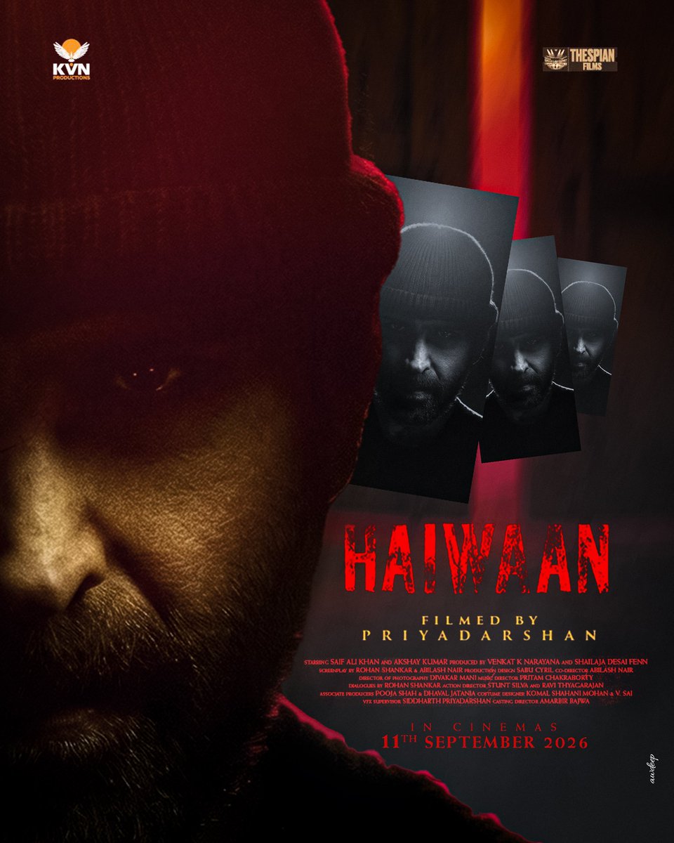 haiwaanfilm's tweet photo. One Sees Everything 👀😨

Experience #Haiwaan in theatres from September 11, 2026! https://t.co/IWKJnNZ1xq