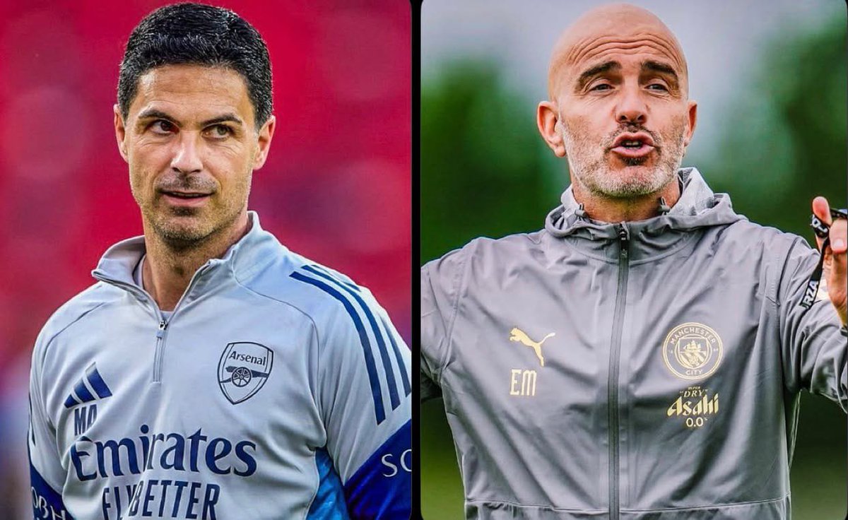 Strange39508052's tweet photo. Community Shield is in 20days time.

Arsenal Vs Man City.😋

Arteta Vs Maresca🔥🔥

Gunners we're winning this one ✊💯 https://t.co/gsCX5HOqPo