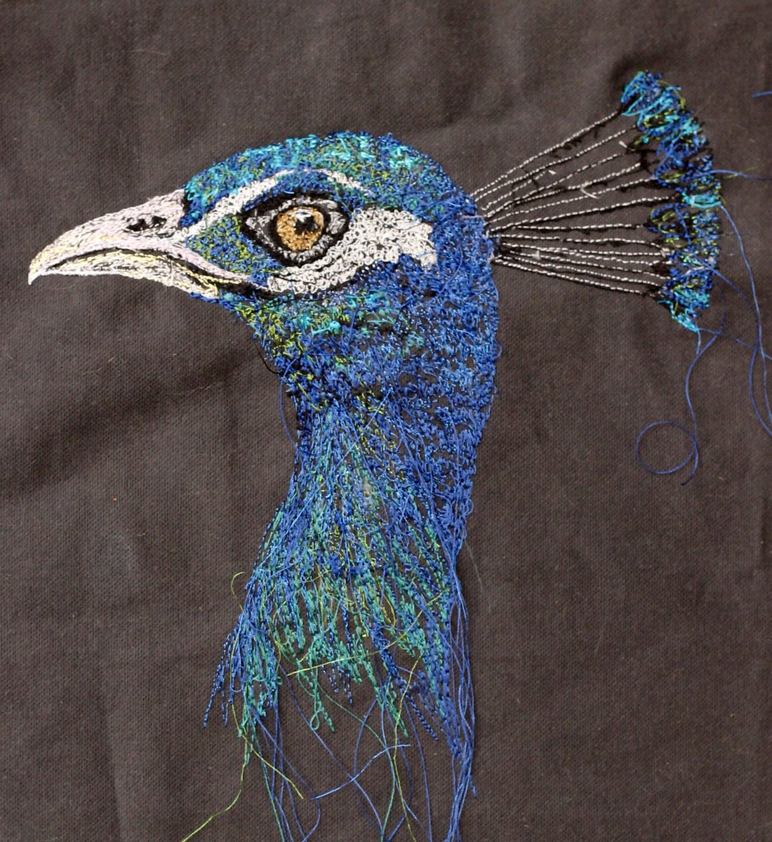 womensart1's tweet photo. The work of contemporary textile artist Julie French #WomensArt https://t.co/PP5URcjhqj