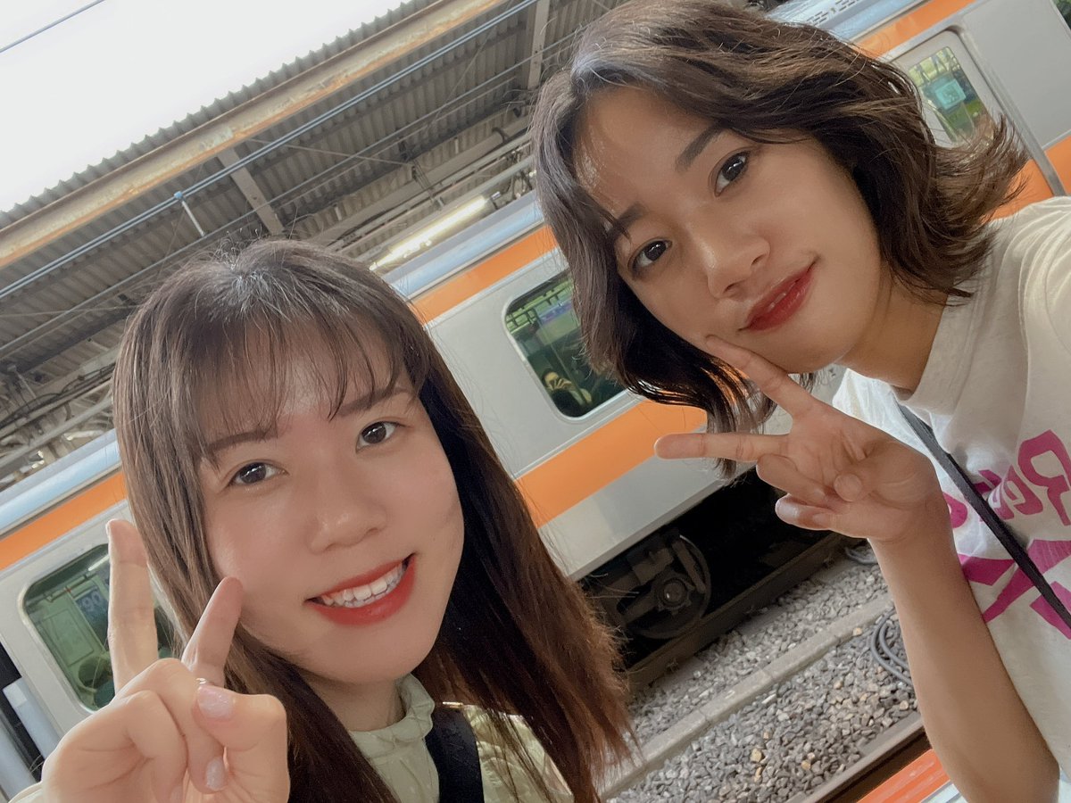 Mayu_Gt_'s tweet photo. 昨日はらんさんとお茶したよ〜🫶

らくさんの教習所の話が面白すぎて涙出るくらい笑ったからよく見るとアイメイク落ちてる　へへ
まだまだ知らない���くさんがいた☺️

お互いの近況も話せてパワー��らったのでいろいろ頑張るぞ〜 https://t.co/Y6lG3r23MD