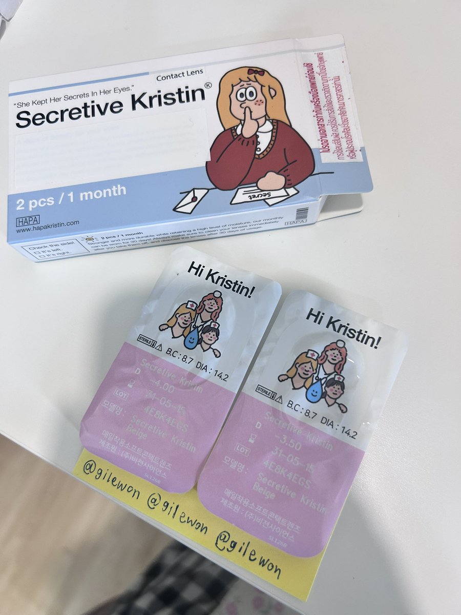 gilewon's tweet photo. ส่งต่อ Hapa Kristin รุ่น secretive kristin ราย 1 เดือน 3.50/4.00 390฿รสค่า สนใจสอบถามพตได้ค้าบบ🙌🏻 https://t.co/pvhOBmhZIA