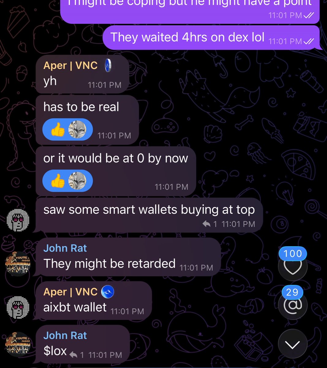 ZaExhuast's tweet photo. @LoxCorp In hearing some naught naughty things about $lox ( naughty crime sounding ) 

RH VP only follows $lox $sherwood and $bowyer I think on GitHub 

Would make sense too since Robinhood never crimed any $pons coin only followed founder ( but they sent bowyer a virtuals coin ) https://t.co/T8hEK7L9SF