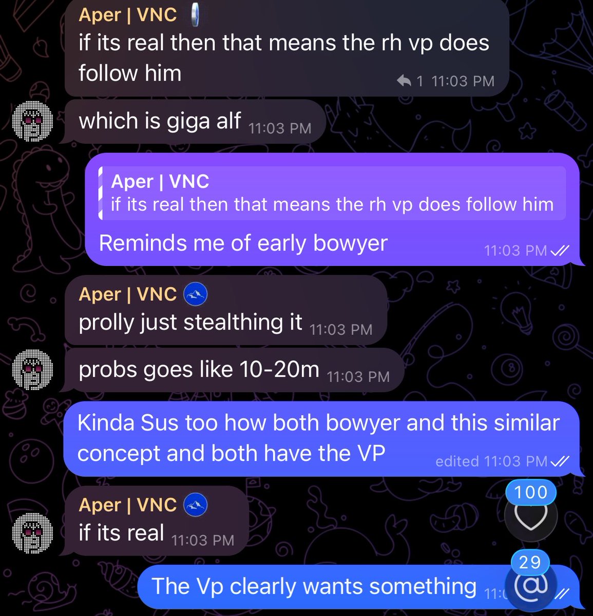 ZaExhuast's tweet photo. @LoxCorp In hearing some naught naughty things about $lox ( naughty crime sounding ) 

RH VP only follows $lox $sherwood and $bowyer I think on GitHub 

Would make sense too since Robinhood never crimed any $pons coin only followed founder ( but they sent bowyer a virtuals coin ) https://t.co/T8hEK7L9SF
