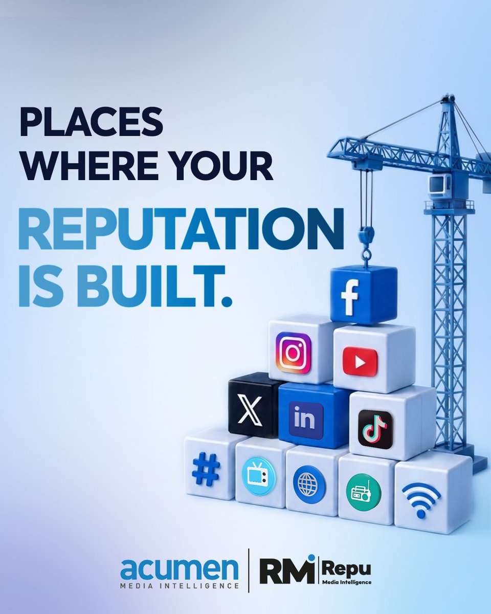 repu_media's tweet photo. Reputation isn't built where you publish.
It's built where people respond.

At Repu Media Intelligence, we bring these signals together, helping you move beyond monitoring to understanding.

#AcumenMediaIntelligence #RepuMediaIntelligence https://t.co/cLWvY6einO