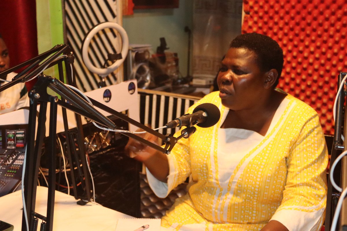 DepSecretaryGen's tweet photo. After addressing NRM barazas on Monday, I and MP James Kakooza spoke to the people of Lyantonde through Voice of Lyantonde FM, where we encouraged residents to turn out in large numbers to participate in today's elections and to uphold peace. https://t.co/jqyheKM0lO