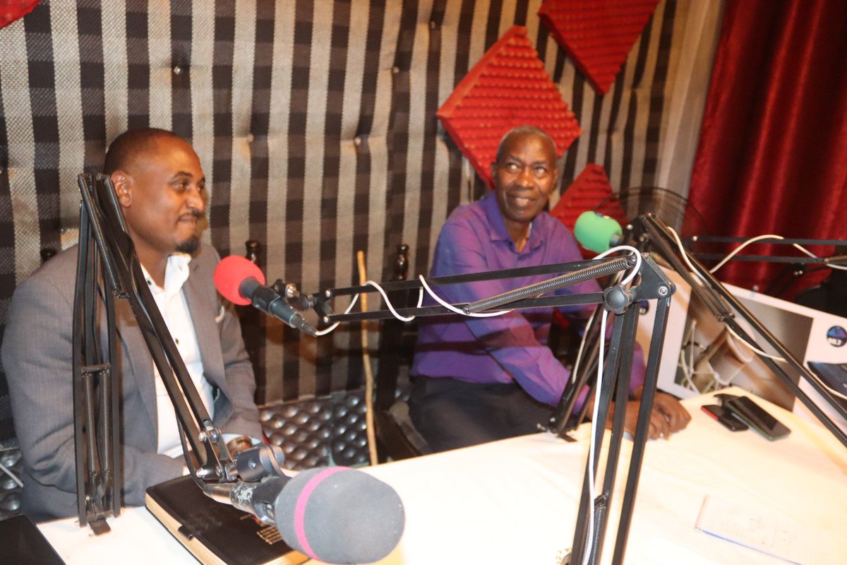 DepSecretaryGen's tweet photo. After addressing NRM barazas on Monday, I and MP James Kakooza spoke to the people of Lyantonde through Voice of Lyantonde FM, where we encouraged residents to turn out in large numbers to participate in today's elections and to uphold peace. https://t.co/jqyheKM0lO