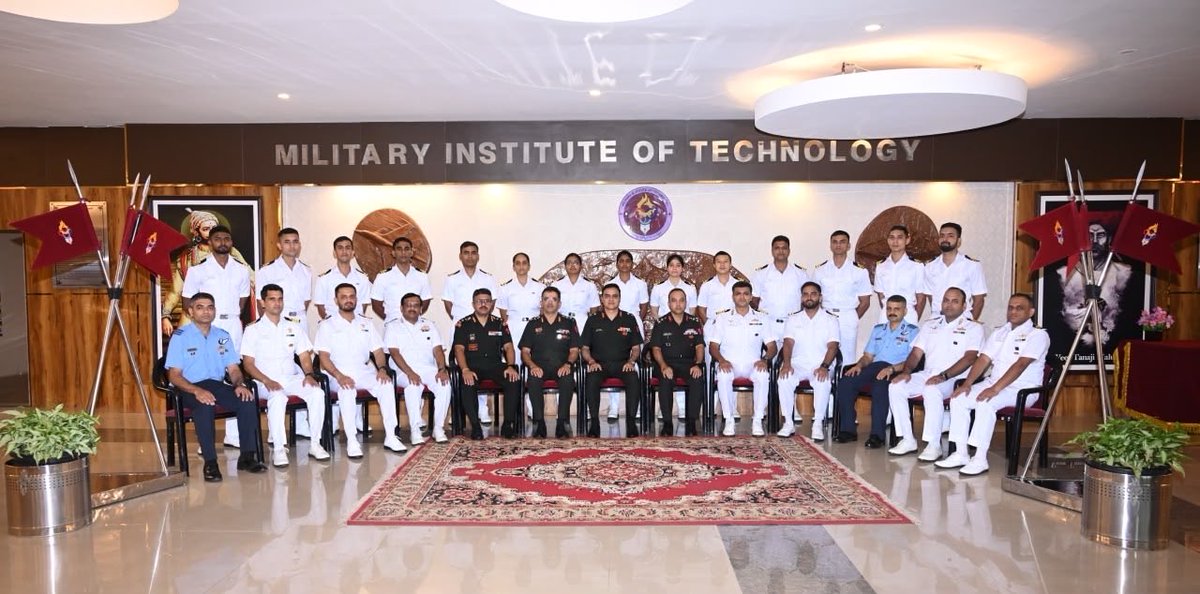 HQ_IDS_India's tweet photo. The year long #NTSC44 course for officers of the Naval Armament Inspection Cadre commenced at #MILIT, Pune.
Major General Naveen Kumar Thapliyal, Commandant, interacted with the participants and exhorted them to pursue technical excellence while remaining abreast with emerging technologies.
The initial professional course prepares officers for technical appointments in the inspection, quality assurance and lifecycle management of naval armament systems.
Covering weapon systems, armament technologies and contemporary defence engineering, it equips participants with the specialist skills required for the NAI Cadre.
@DefenceMinIndia
@SethSanjayMP
@SpokespersonMoD
@MIB_India