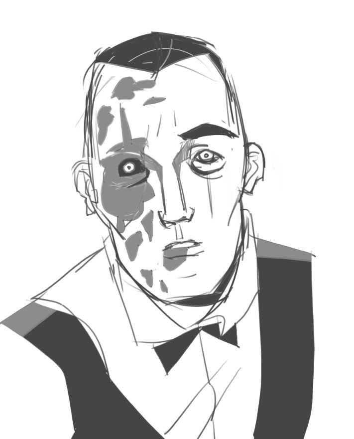 3Buzzen's tweet photo. Was looking through my camera roll and saw an old Eddie sketch and a Eddie keychain concept, maybe whenever I have the proper time + motivation I’ll make some outlast merch #eddiegluskin https://t.co/b80aR9A4qh