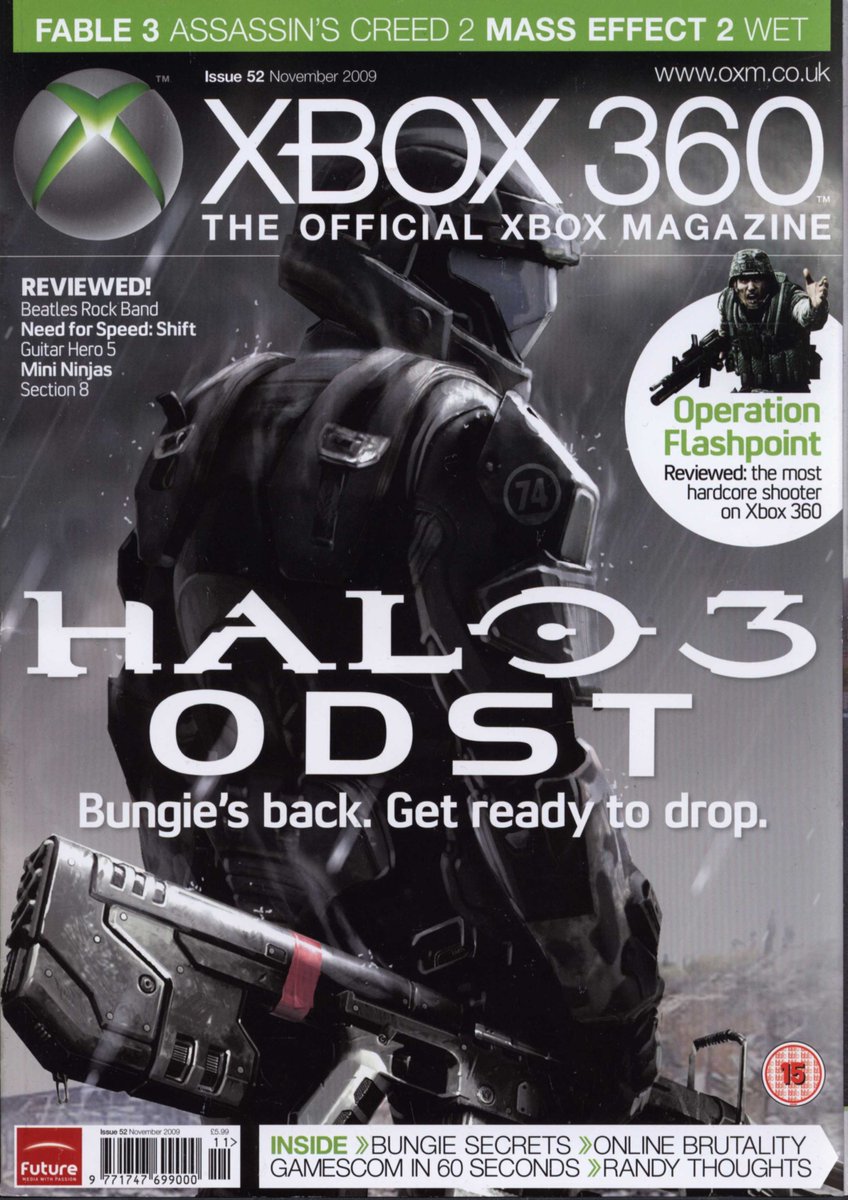 Xbox_Nostalgia's tweet photo. Official Xbox 360 Magazine Issue #52 (2009) https://t.co/4CGrW3DaZO