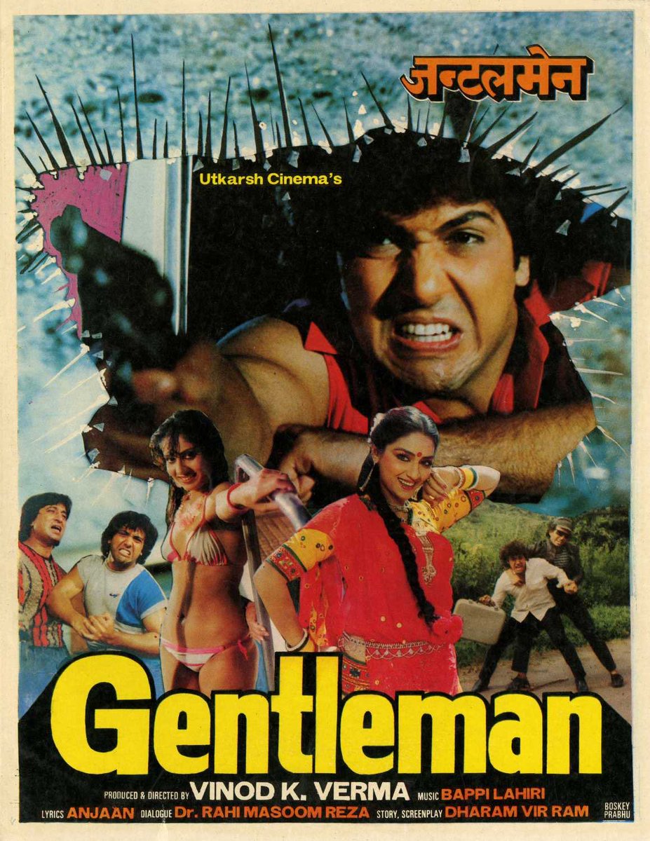 BollyMemories's tweet photo. #37YearsOfGentleman 28Jul1989
#Govinda #AnuradhaPatel #ShaktiKapoor #Shamla #YashwantDutt

#Anjaan
#BappiLahiri

#VinodKVerma https://t.co/wsNQZGj7sc