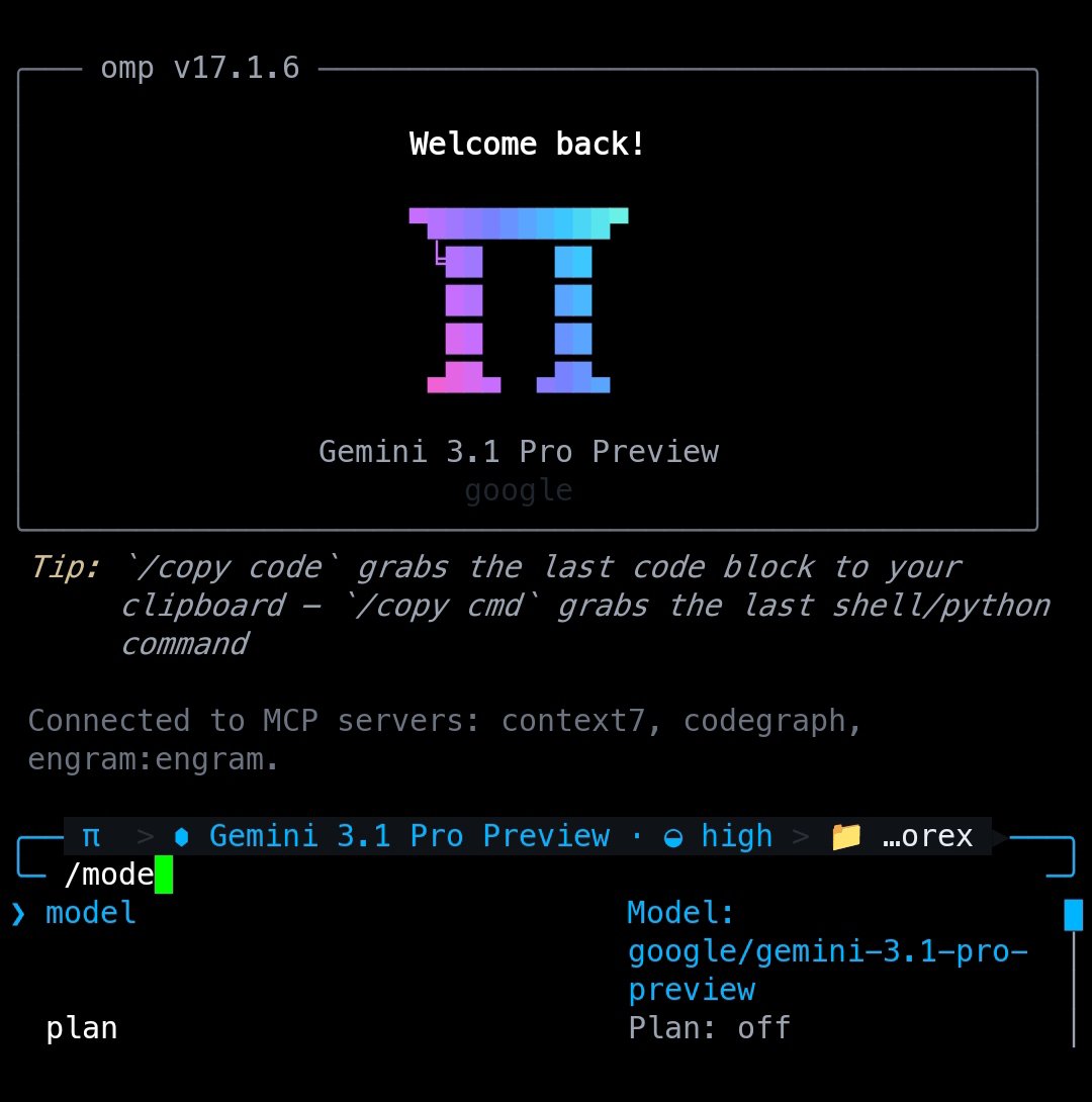 DevCoreX's tweet photo. 🎆 Oh-My-Pi en Termux (OMP) π

Oh-My-Pi es un agente de programación con IA para la terminal, basado en Pi de Mario Zechner, pero ampliado con un enfoque "batteries included" y soporta múltiples proveedores de modelos de IA.

👉 https://t.co/XKgfqs7yXK

-- DevCoreX Team https://t.co/rynXccntAF