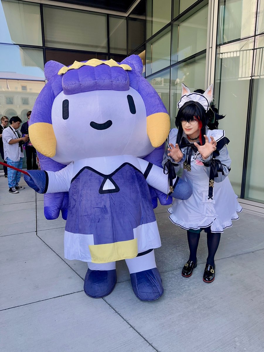 saikyouticnocte's tweet photo. Otsu OffKai '26!

Somehow, OffKai keeps getting bigger and better every year!! What da heck? 😲 I'm so proud of @cloverclubcos shining bright as her oshi Omaru Polka at Koumashiro sensei's booth 🫶 on top of working hard with the OKE crew to help make this year the best that it can be and even modeling some densetsu happis for Kaigai Imports 🙏 You're really amazing.... did you know that? 😗

The crew at @Kaigai_Imports did an amazing job... it's so incredibly inspiring seeing how hard these folks work behind the scenes and watching the fruits of their labor get realized on the con floor. Thank you for providing us with amazing happis and the memories with the meet and greets; thank you to everyone who helped make it all happen 🤝 I've had some opportunities to help out and I can't wait to see how everything grows from here 🤩

This time around, I had wanted to make myself more available to spend time with friends all the while making new ones and I think I've accomplished that... Thank you for making the time to come out to dinners or even stopping me to say hi and saying some kind words 💚 it really makes every con that much more memorable... you really were excellent 😎 Also.... meeting @BigSmolIna and @HappySukonbu at the same time!?!? AMAZING

Lastly, despite some setbacks, I had such an amazing time cosplaying together with Clover and even joining in on some photoshoots with @techkuphotos 📸 I can't wait to see how they come out!  Thank you for being so kind and having amazing direction during the shoots 🙏

We really did so much in so little time… all of this on top of concerts amongst other events... it really went by so quick (TOO QUICK); I can't wait until next year!! I’m so happy that it’s going to be in April next year!!!!
