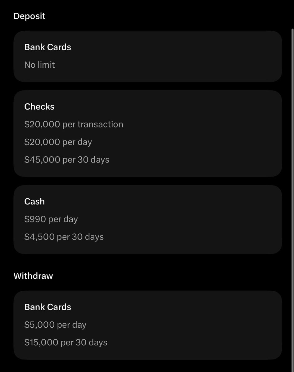 XPressHouseHQ's tweet photo. JUST IN: 𝕏 Money is now rolling out to U.S. Premium and Premium+ subscribers.
Features include: • Free instant transfers on X
• Up to 6% APY
• 3% cashback with the 𝕏 Card
• Early direct deposit
• FDIC insurance up to $10M via cash sweep
#XPressHouse #XMoney #Fintech #ElonMusk #Banking