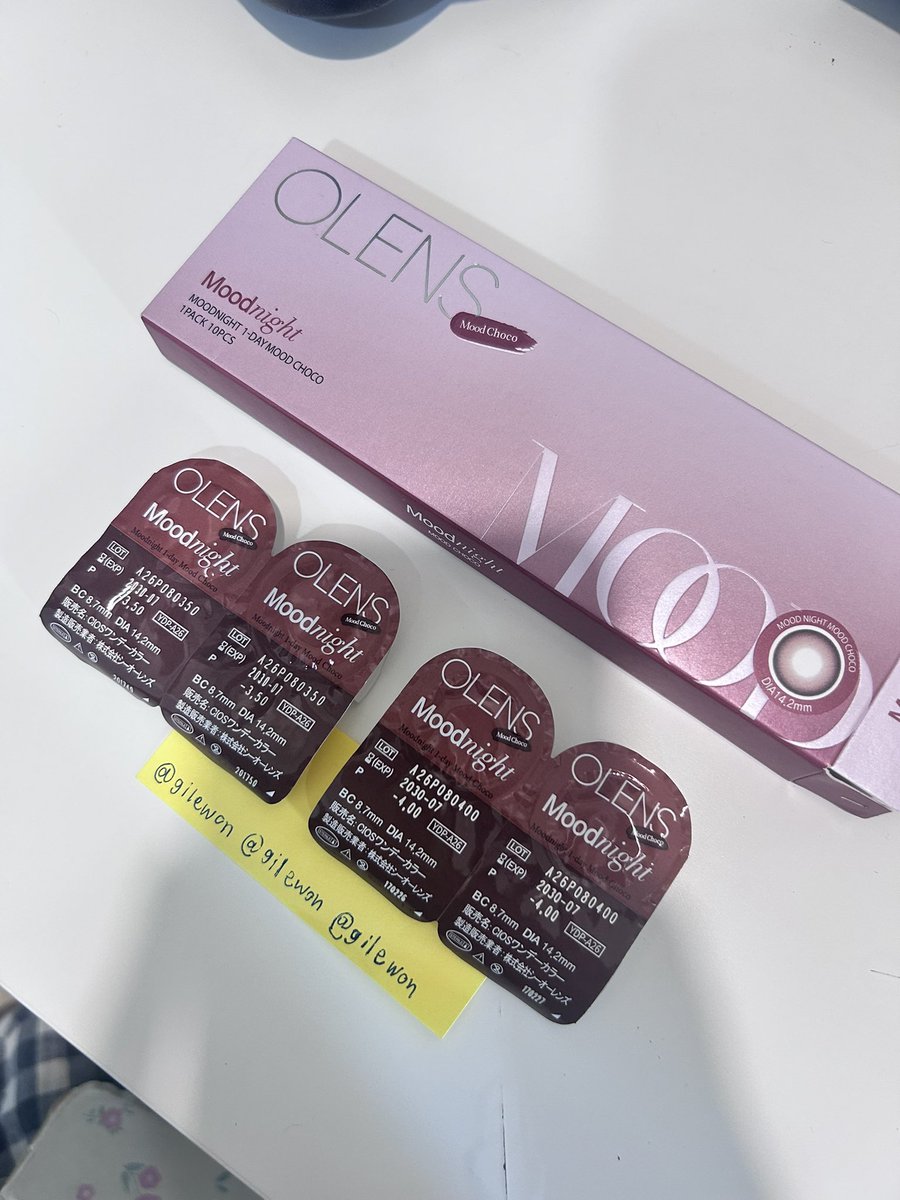 gilewon's tweet photo. ส่งต่อ Olens Moodnight ซื่อจากญป. แบ่งขาย อันละ140฿ มี 3.50/4.00 ตามภาพ สนใจสอบถามพตได้ค่า https://t.co/59c6diEJcz